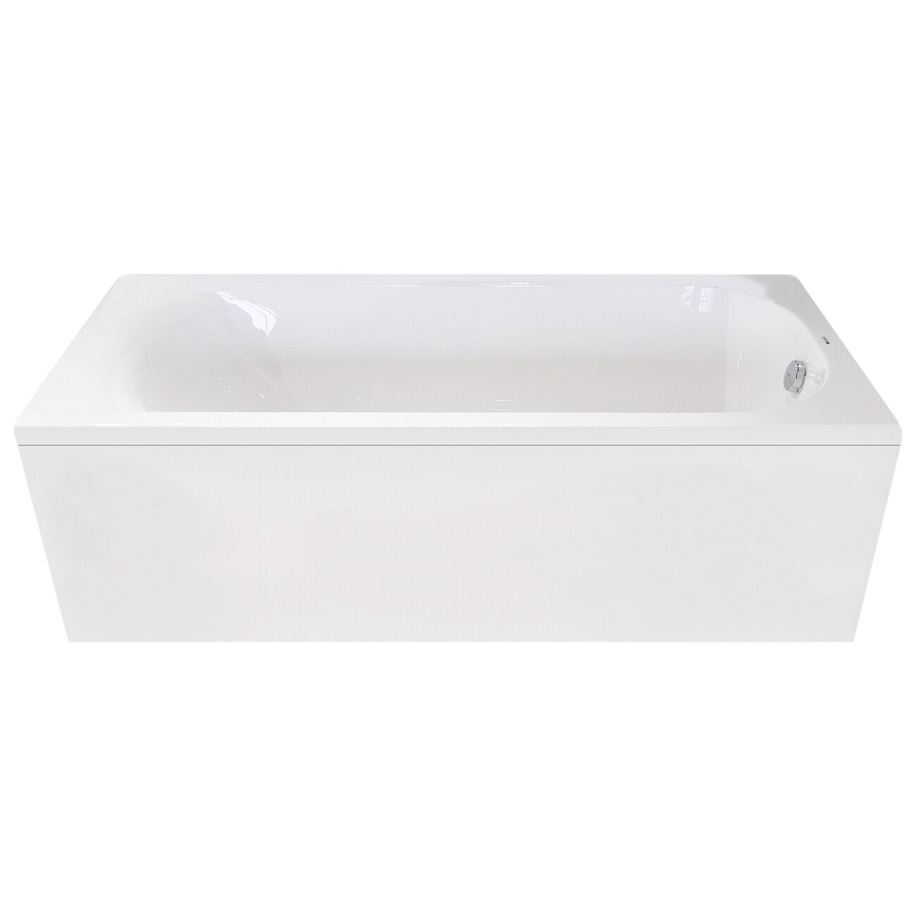 Ванна акриловая прямоугольная 70х150 см белая Creto Scala 1-1156 - изображение 3