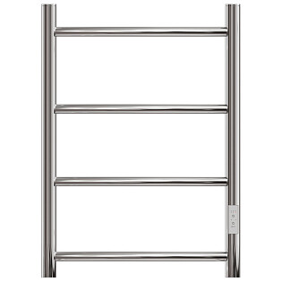 Полотенцесушитель электрический 40х60 см с диммером справа хром Point &quot;Афина&quot; PN04846 П4