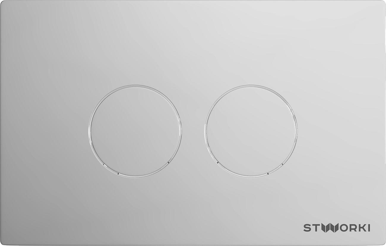 Унитаз подвесной Stworki "Ларвик" 5512 с инсталляцией 510162, с кнопкой 500472 - изображение 5