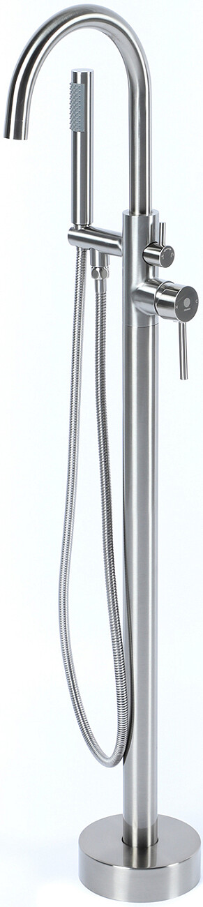 Душевой комплект напольный со смесителем для ванны с душем сталь Stworki "Эстерсунд" ES-06ni - изображение 5