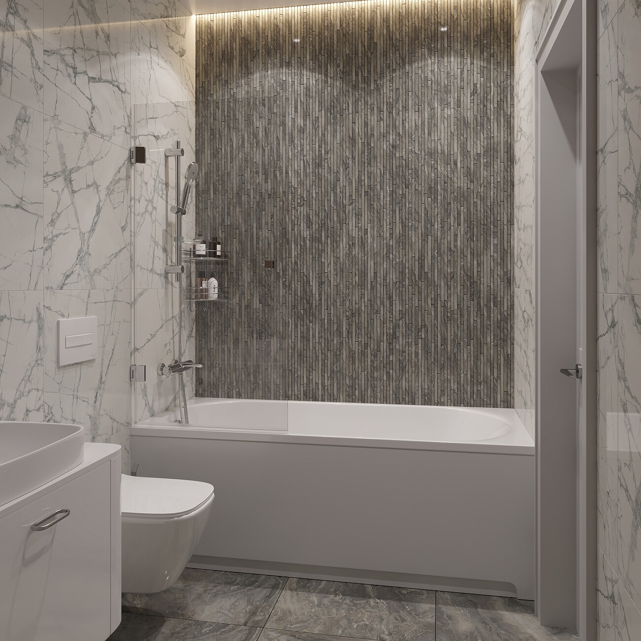 Ванна акриловая с каркасом 170х75 см белая Stworki "Нюборг" SW1017075025, SW5017070050 - изображение 9