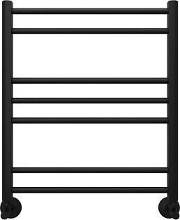 Полотенцесушитель водяной 50х60 см черный Aquatek &quot;Вега&quot; П7 AQ DR0760BL