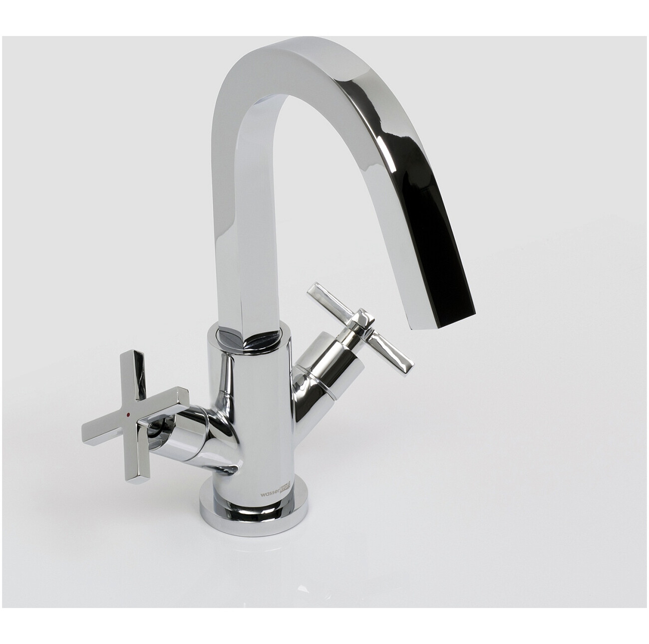 Смеситель для раковины из латуни хром Wasserkraft 7803 - изображение 7