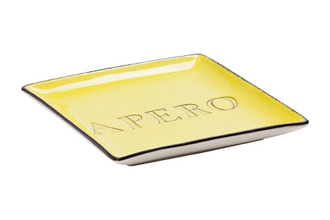 Декоративное блюдо Apero Yellow