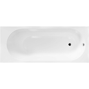 Ванна акриловая 160х70 см белая Creto Solly 18-16070