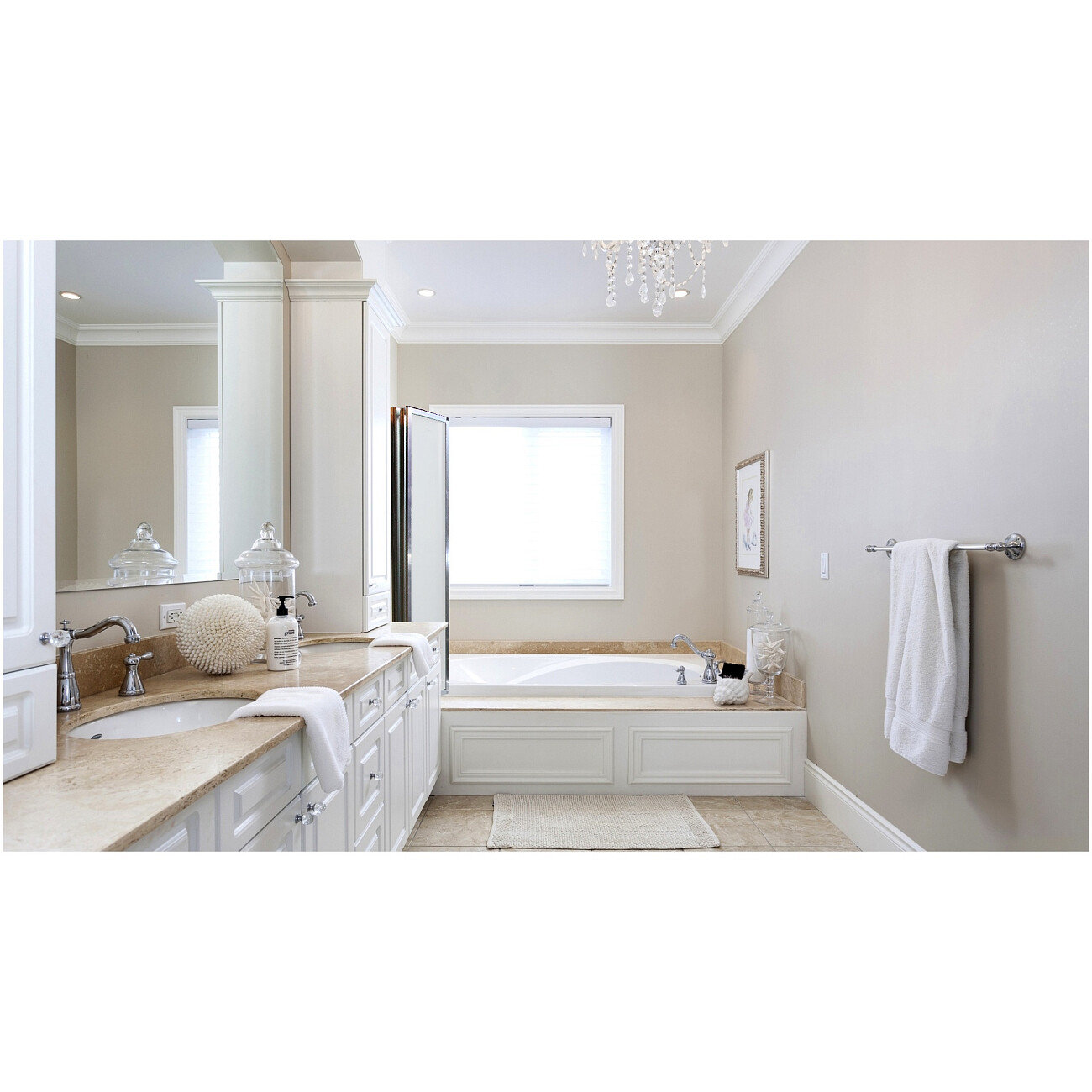 Шторка для ванной 130х140 см матовая, хром Cerutti SPA BOUNA - изображение 13