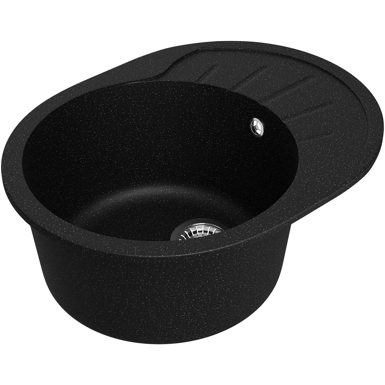 Мойка кухонная черная Domaci "Болонья" М-10-002 - изображение 10