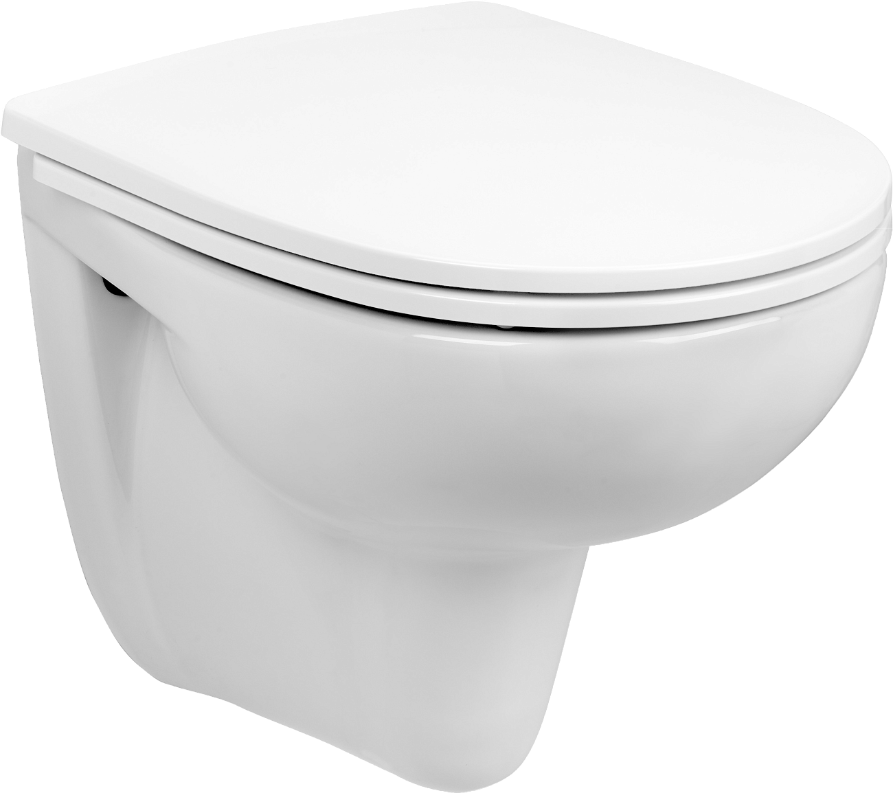 Унитаз белый Wanfald Lauta 47302100005 с инсталляцией ProLT 0026-2020 и кнопкой хром 0041 - изображение 5