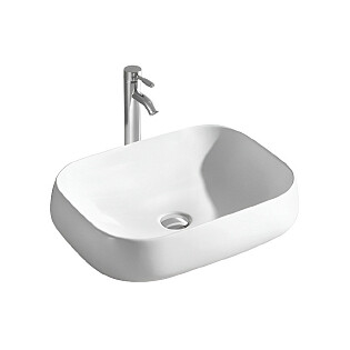 Раковина накладная 42х56 см белая Aquatek AQ5526-MW