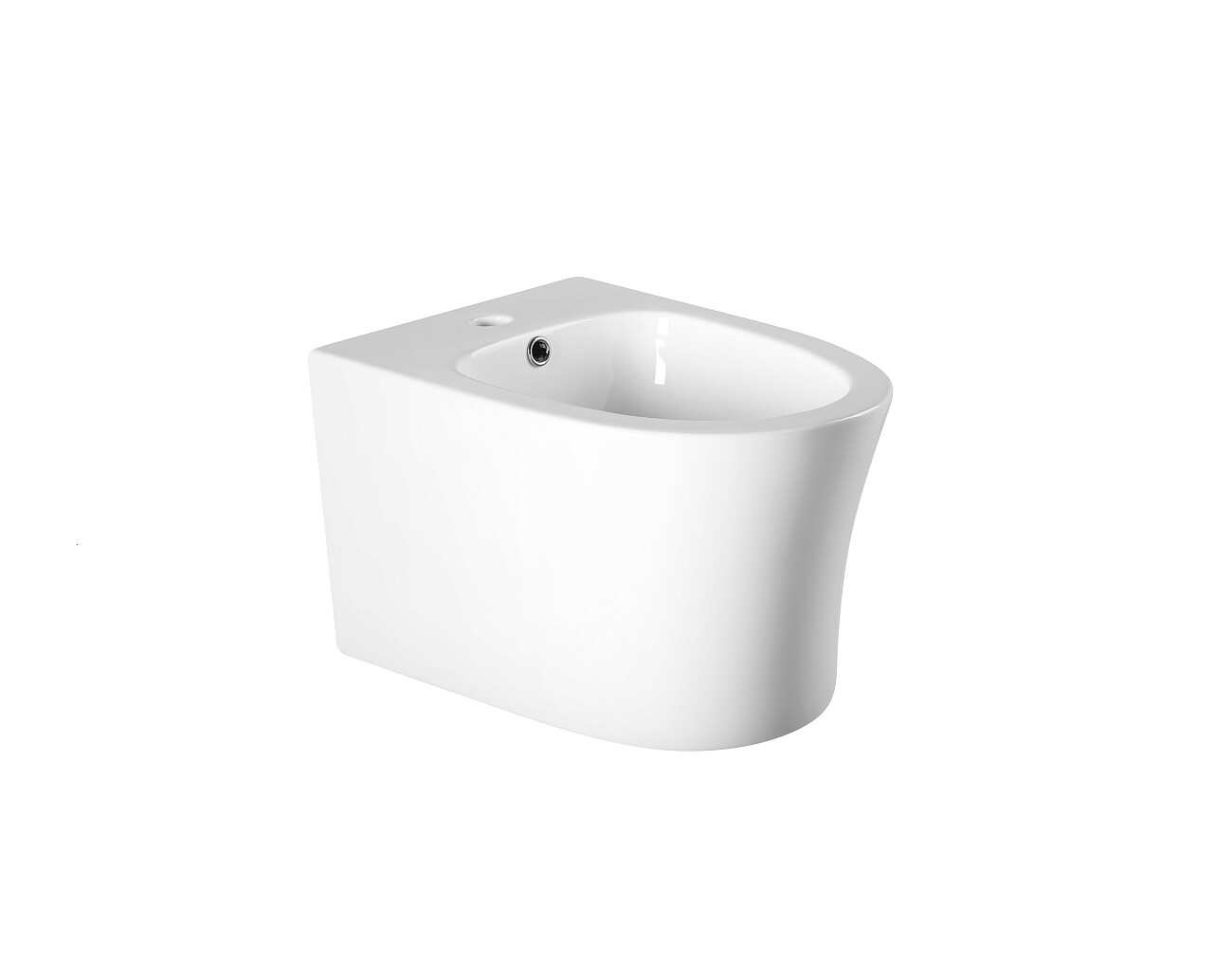 Биде подвесное фарфоровое белое Aquatek "Ника" AQ1009-00 - изображение 2