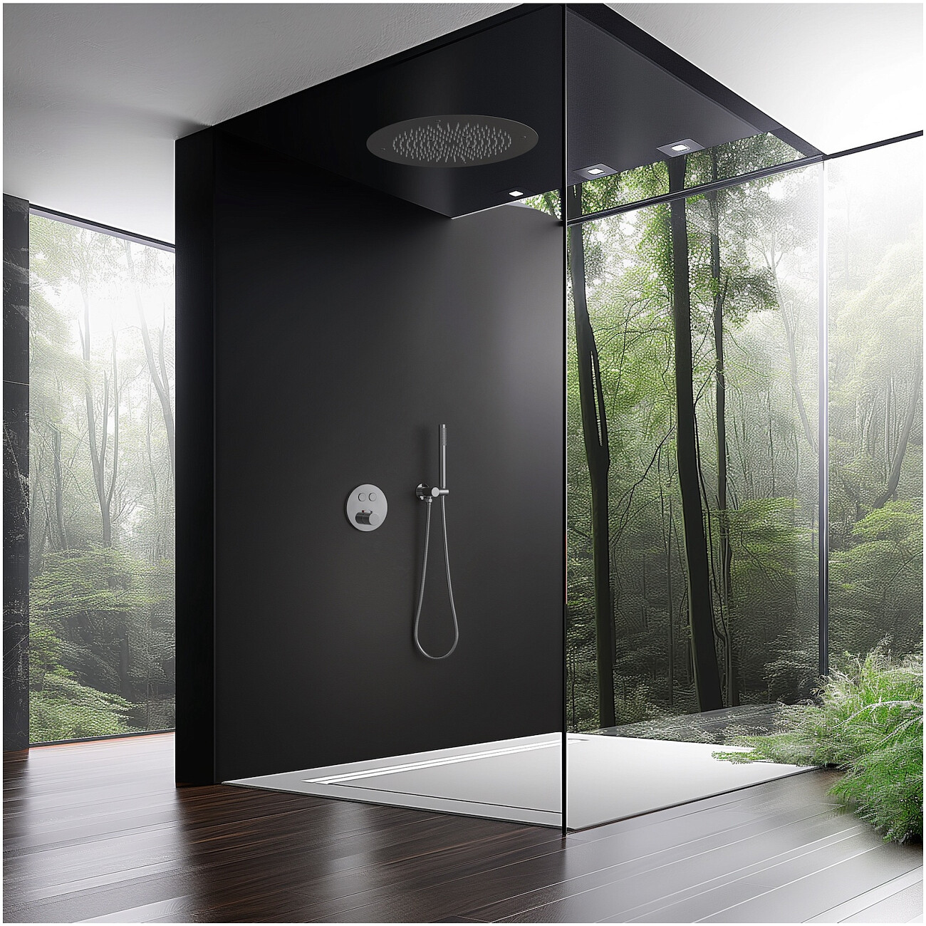 Душевая система встроенная с термостатом хром Timo Saona SX-2370-00SM - изображение 2