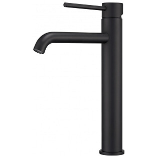 Смеситель для раковины однорычажный черный матовый Milacio Ultra MCU.551.MB