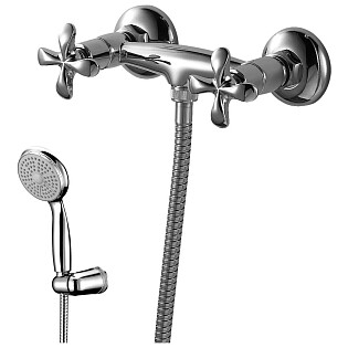 Смеситель для душа хром Lemark Flora LM0103C