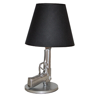 Настольная лампа Flos - Bedside Gun Silver/Black