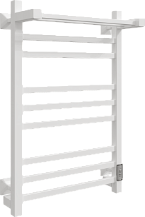 Полотенцесушитель электрический 80х50 см белый Ewrika &quot;Пенелопа КВ&quot;