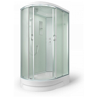 Душевая кабина ассиметричная правая 80х120 см белая Erlit Comfort ER3512TPR-C3-RUS