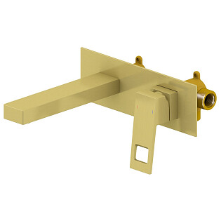 Смеситель для раковины встроенный золото матовое Timo Briana 7171-17SM