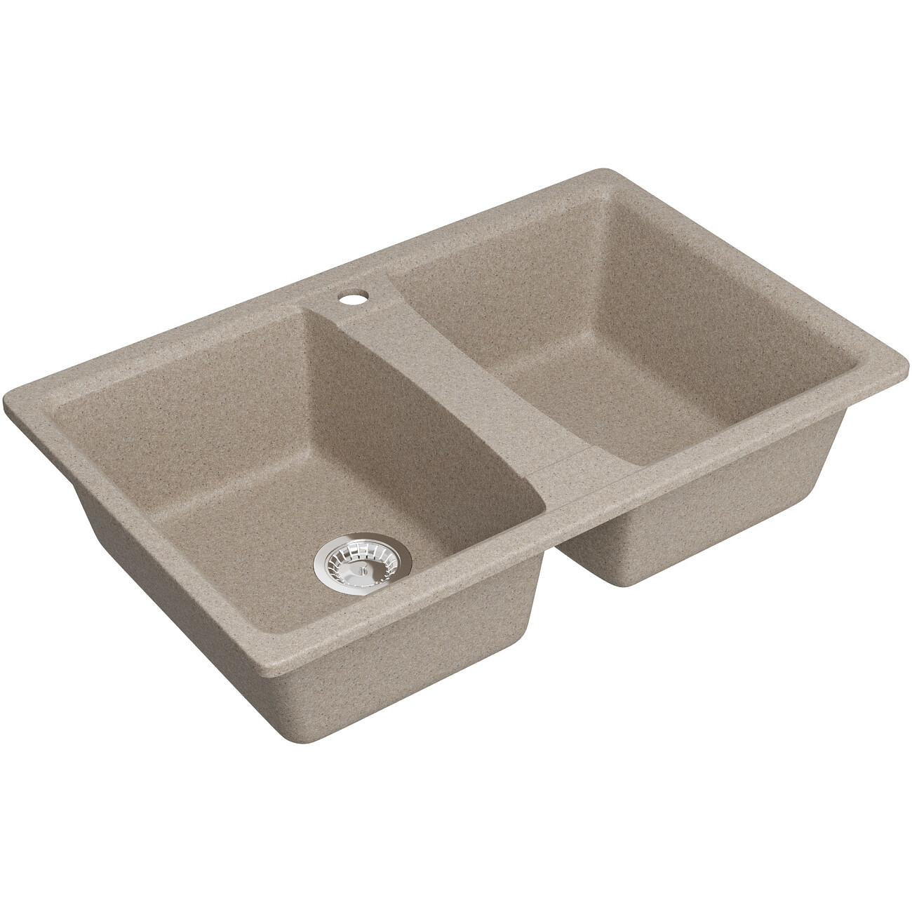 Мойка кухонная песочная Domaci "Болонья" М-26-004 - изображение 9