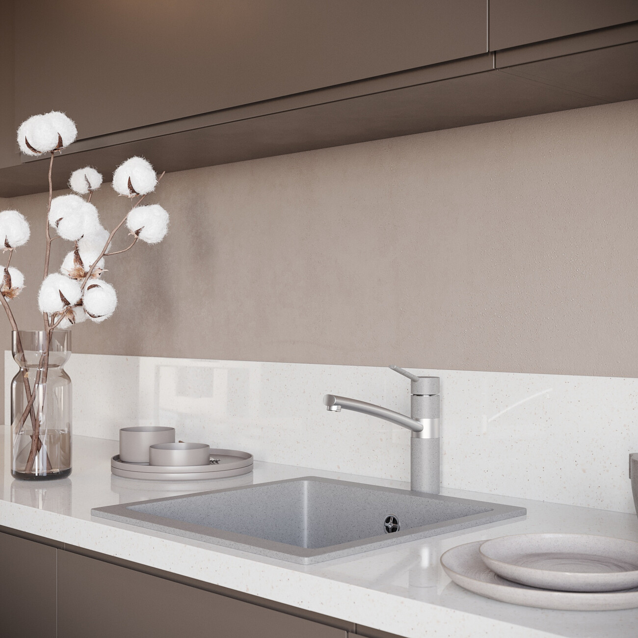 Смеситель для кухни однорычажный барит Domaci "Солерно" DC-3011 - изображение 4