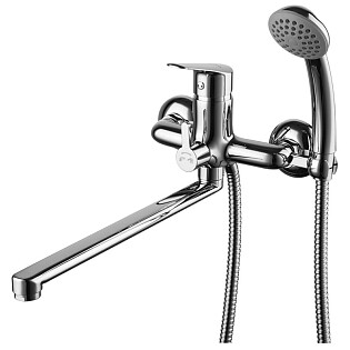 Смеситель универсальный хром Lemark Partner LM6551C