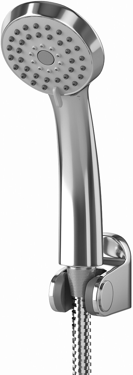 Смеситель для ванны и душа однорычажный с душевым гарнитуром хром Diwo "Тула" TU-02cr - изображение 10