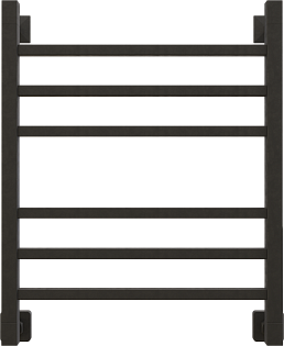 Полотенцесушитель водяной 60х50 см черный Ewrika &quot;Деметра&quot; LP 4656759171353
