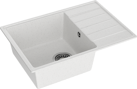 Мойка кухонная белая Domaci &quot;Палермо&quot; PR-600-001