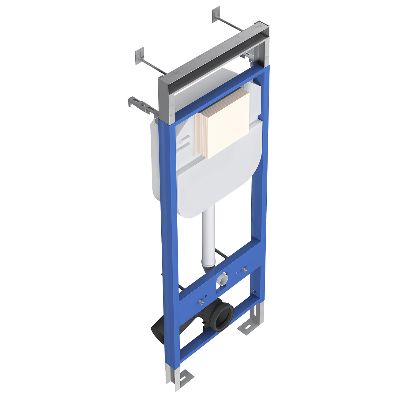Инсталляция для подвесных унитазов белая, синяя Creto Standart 1.1 INST-CR-1.1 - изображение 2