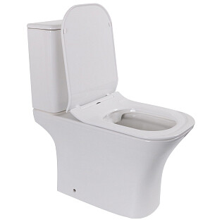 Унитаз напольный безободковый белый Cerutti SPA Vettore CT7192