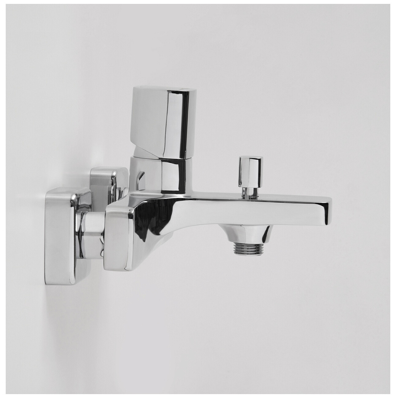 Смеситель для ванны и душа из латуни хром Wasserkraft 8601 - изображение 7