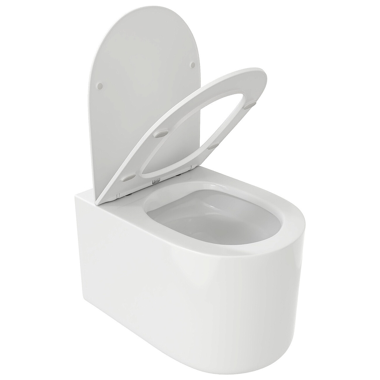 Унитаз подвесной безободковый белый Cerutti SPA Tanaro Aria CT8910 - изображение 3