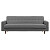 Диван большой прямой серый Bantam Sofa