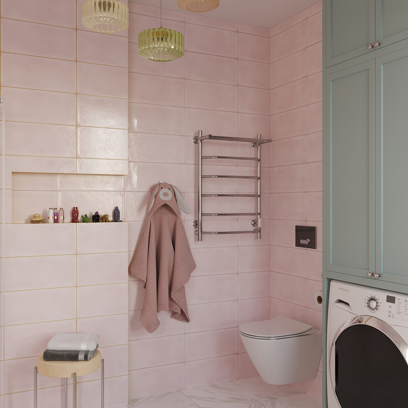 Полотенцесушитель электрический 80х50 см с полкой хром Ewrika "Сафо БРР" - изображение 3