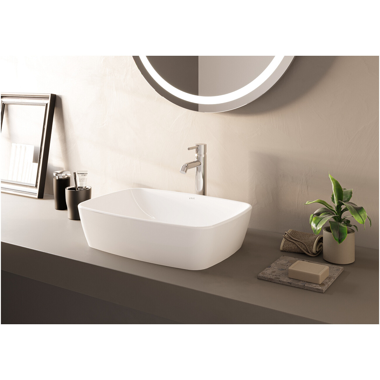 Смеситель для раковины однорычажный хром Vitra Minimax S A41990EXP - изображение 2