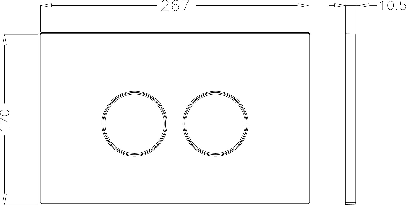 Унитаз подвесной белый Stworki "Карлстад" 5610 с инсталляцией 510163 и кнопкой "Хельсинки" 500470 - изображение 6