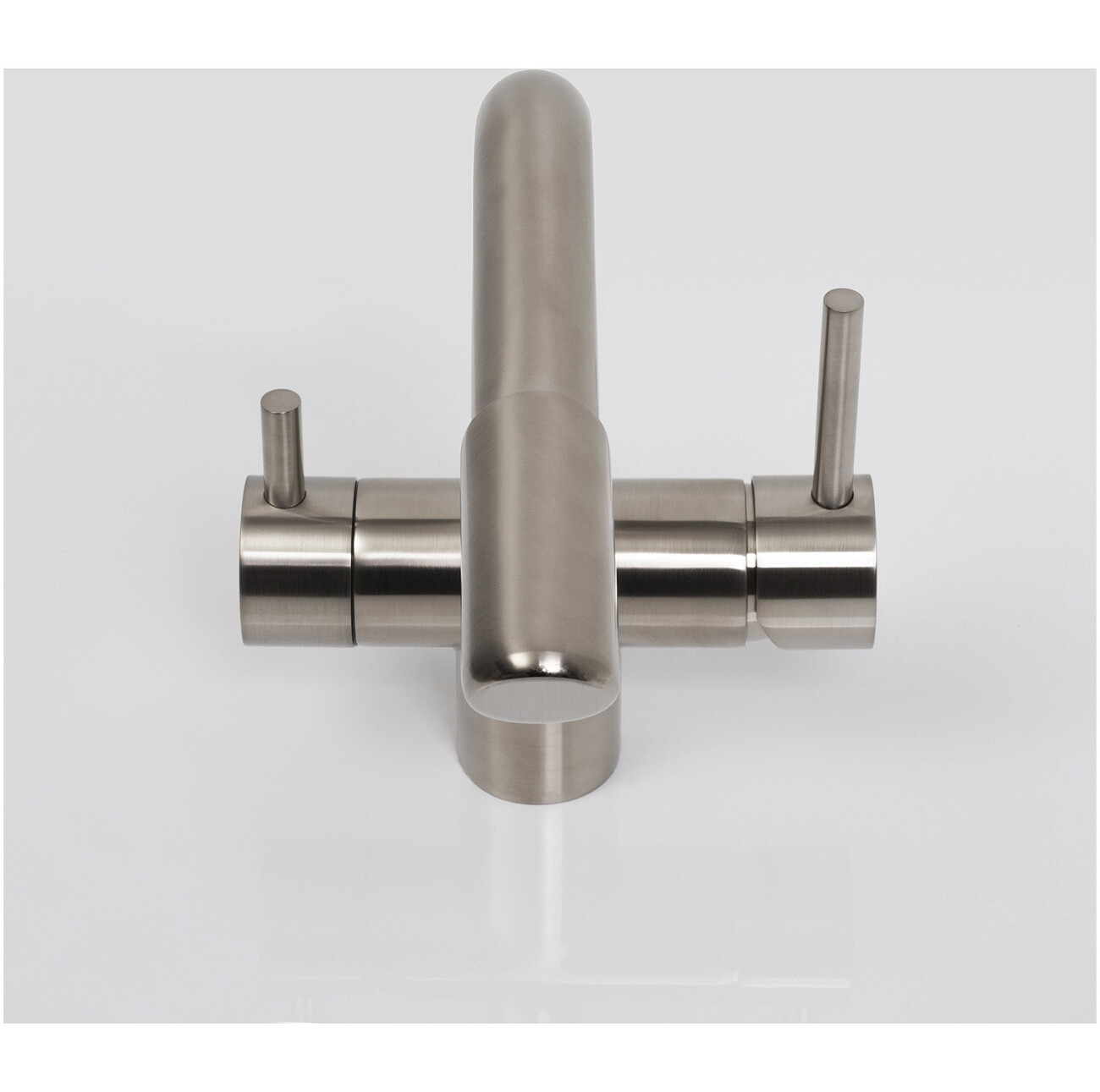 Смеситель для кухни под фильтр из латуни никель Wasserkraft A8027 - изображение 10