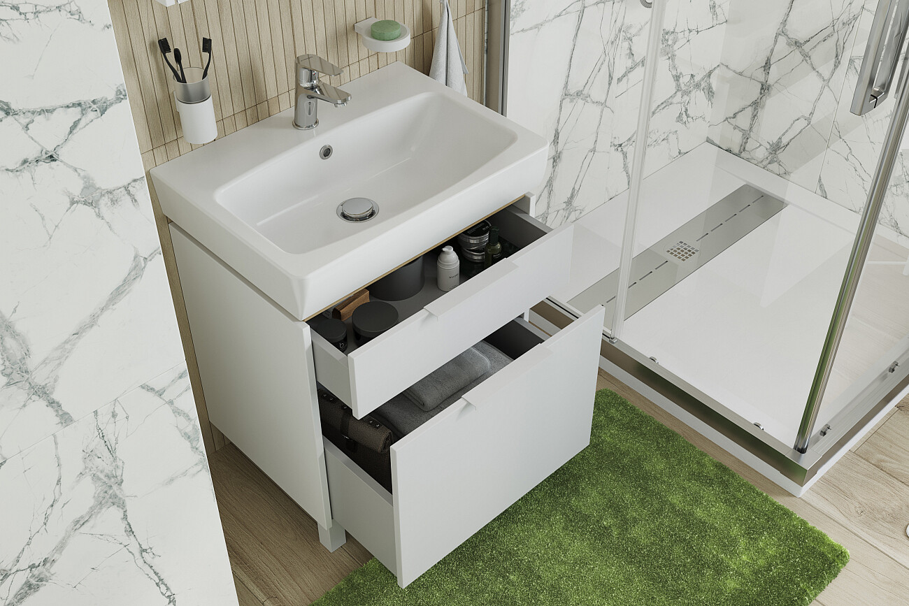 Смеситель для раковины однорычажный хром Stworki "Дублин" HFDB02100 - изображение 11