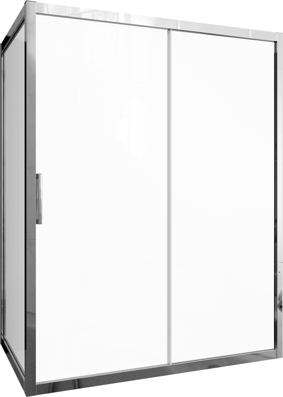 Душевой уголок 160х90 см хром глянец, прозрачное стекло Stworki "Эстерсунд" - изображение 6