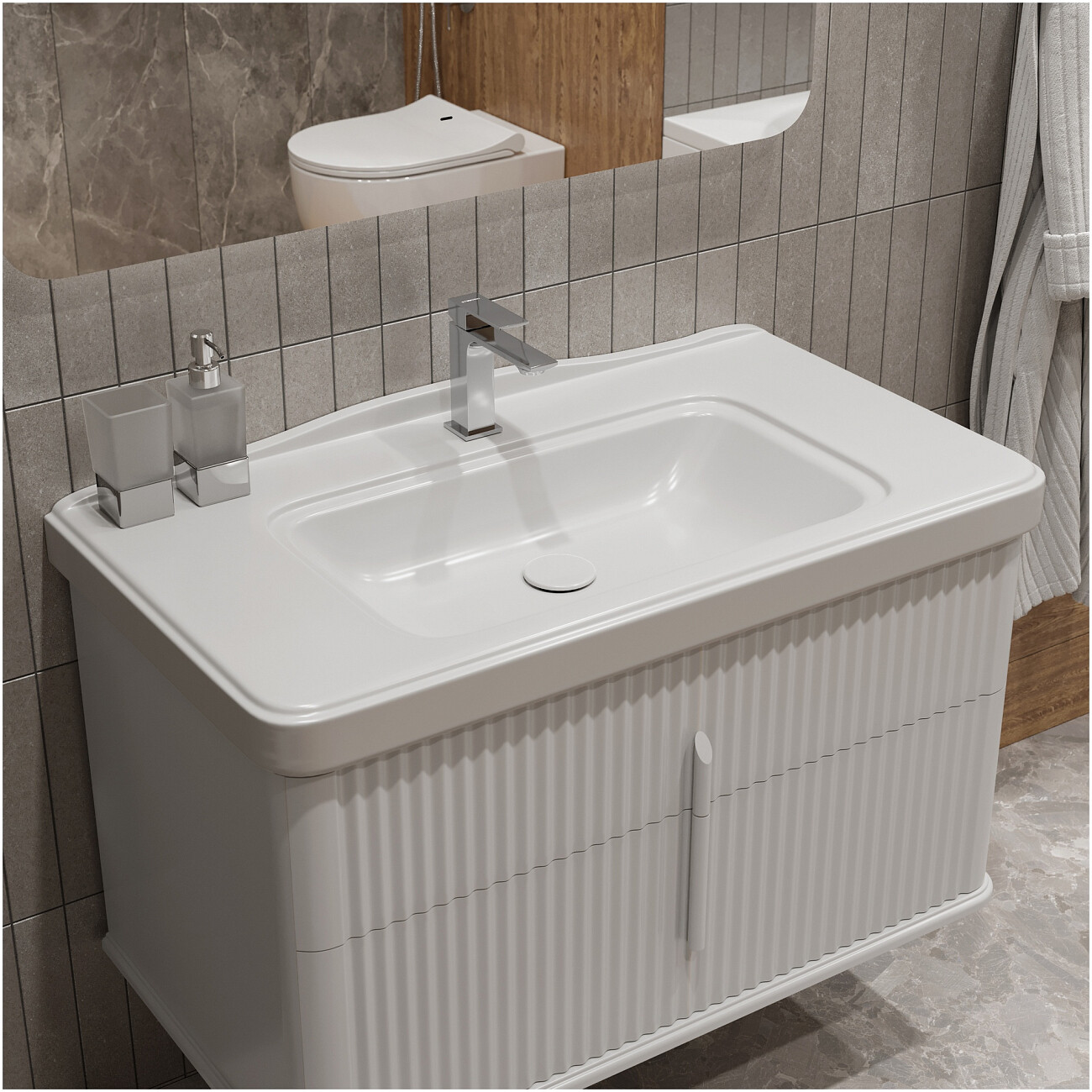 Смеситель для раковины однорычажный хром Stworki "Карлстад" S35010CR - изображение 7