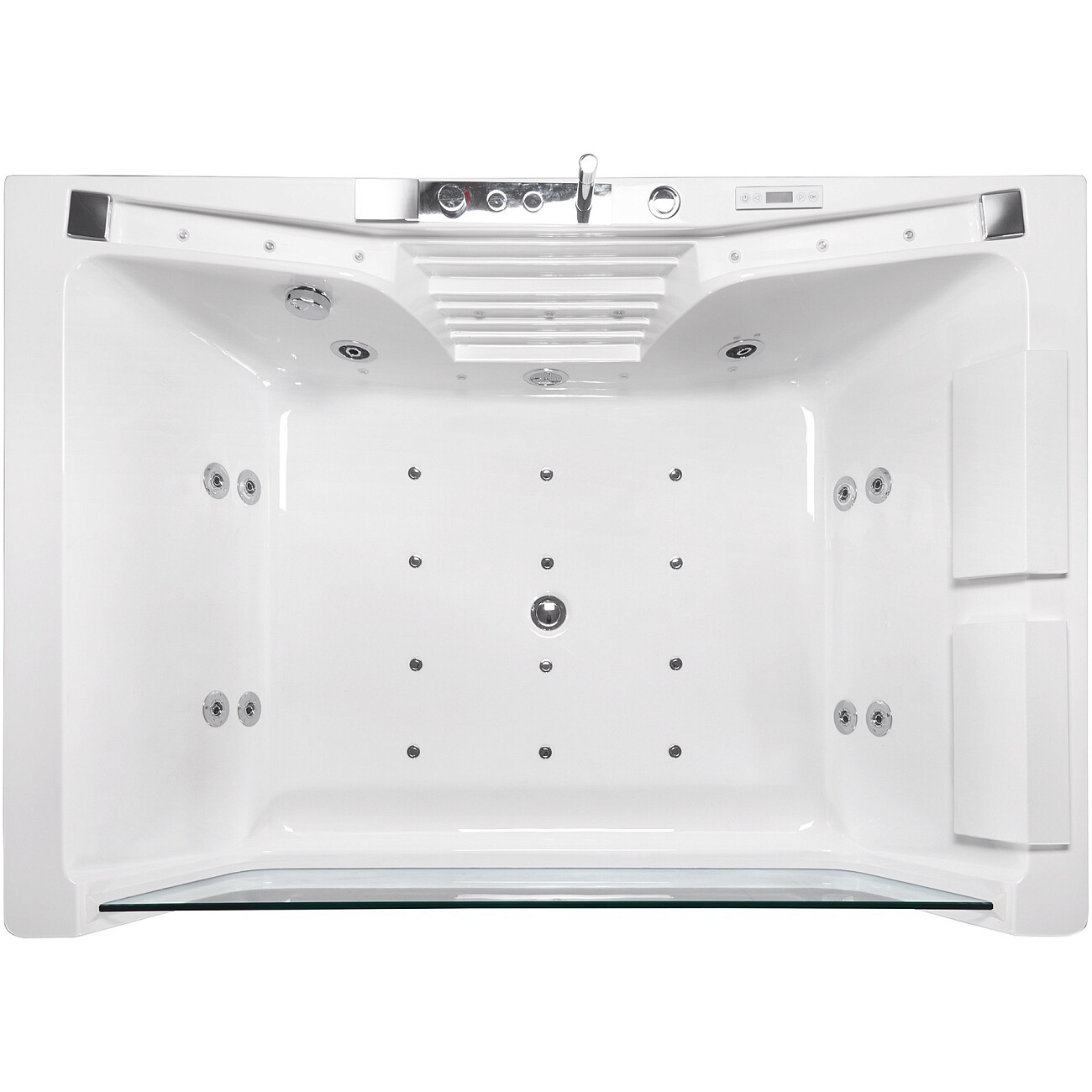 Ванна акриловая гидромассажная белая Cerutti SPA C-478 - изображение 3