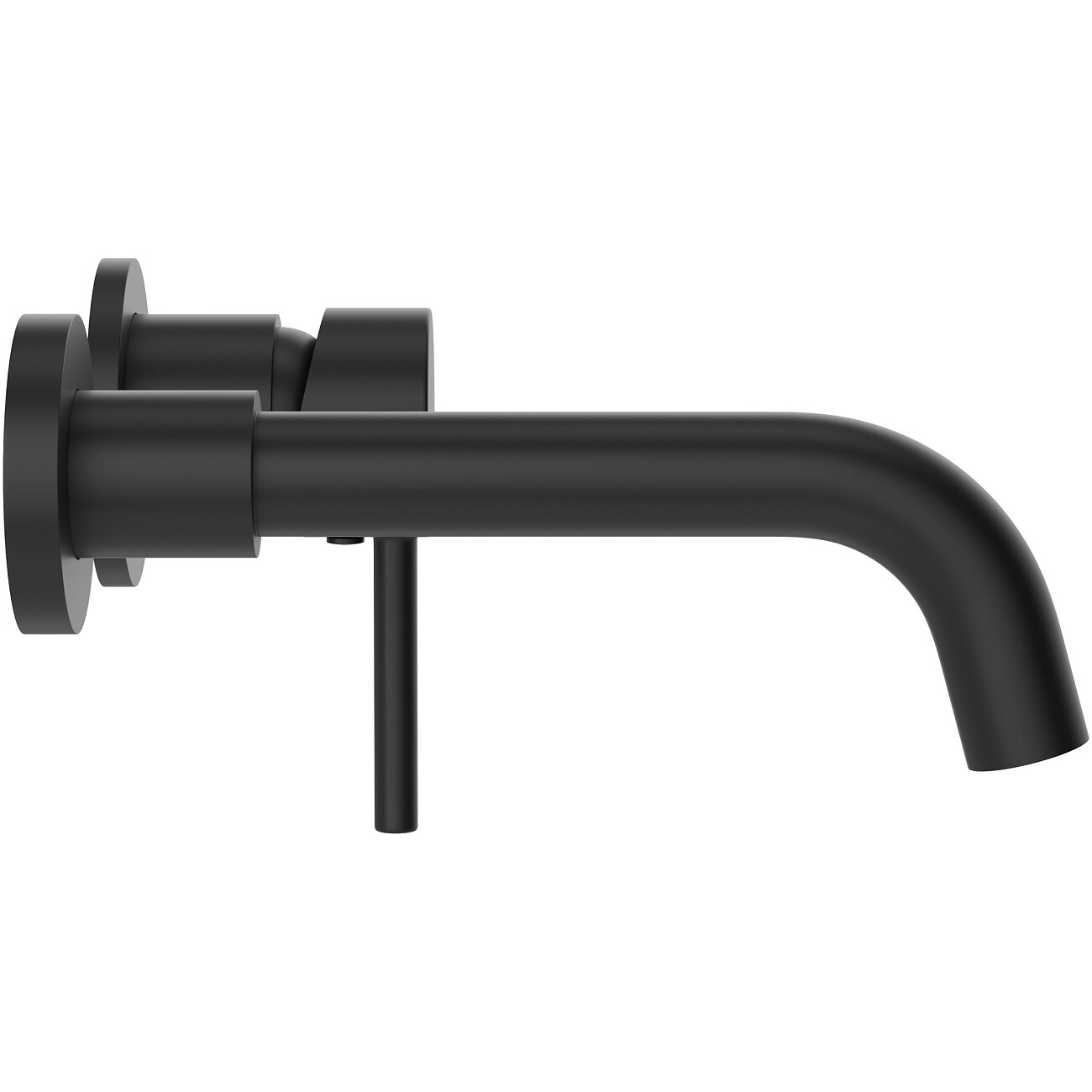 Смеситель для раковины встраиваемый черный Stworki "Эстерсунд" S31040BK - изображение 10
