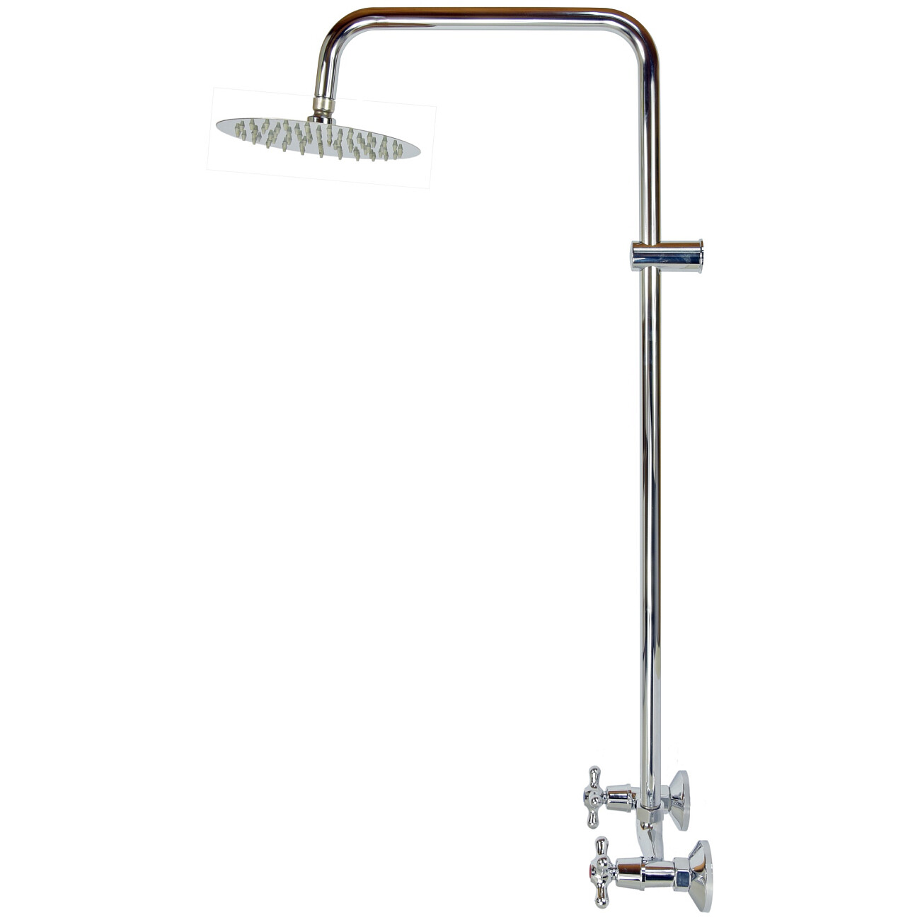 Душевая стойка с верхним душем и смесителем хром Istok life 0402.977 - изображение 6