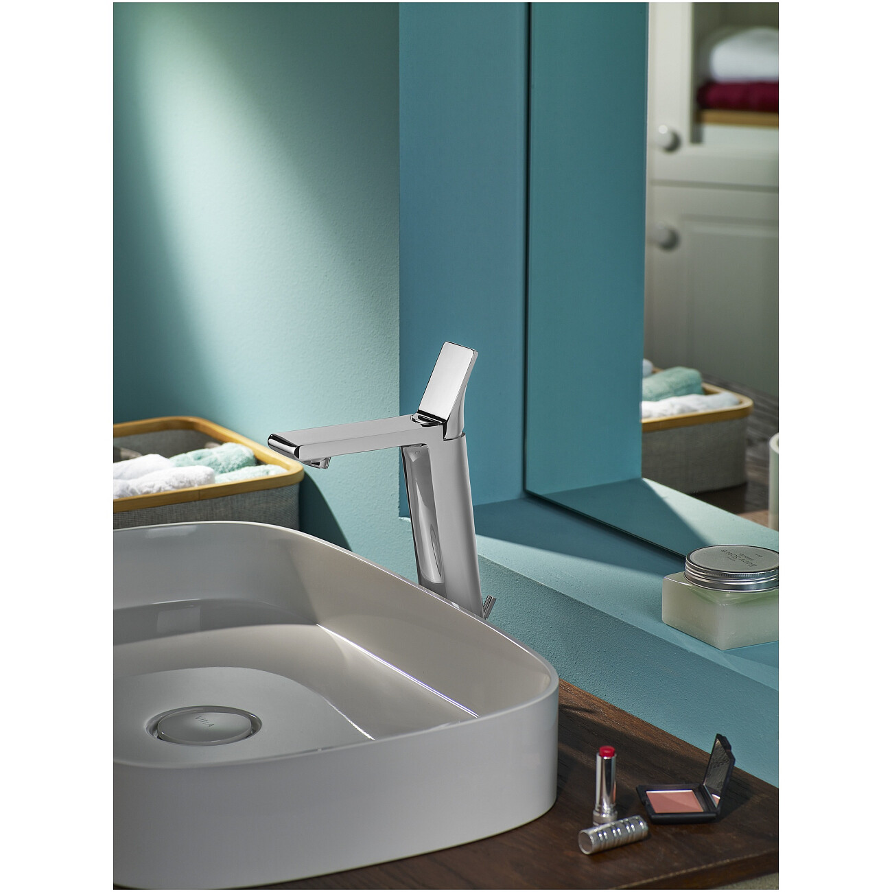 Смеситель для раковины однорычажный хром Vitra Memoria A42331 - изображение 2