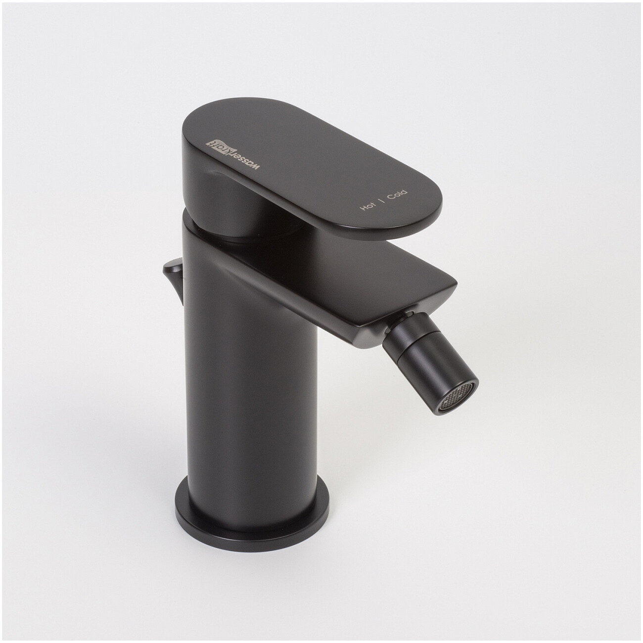 Смеситель для биде из латуни черный Wasserkraft 7406 - изображение 10