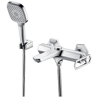 Смеситель для ванны хром Lemark Prizma LM3914C