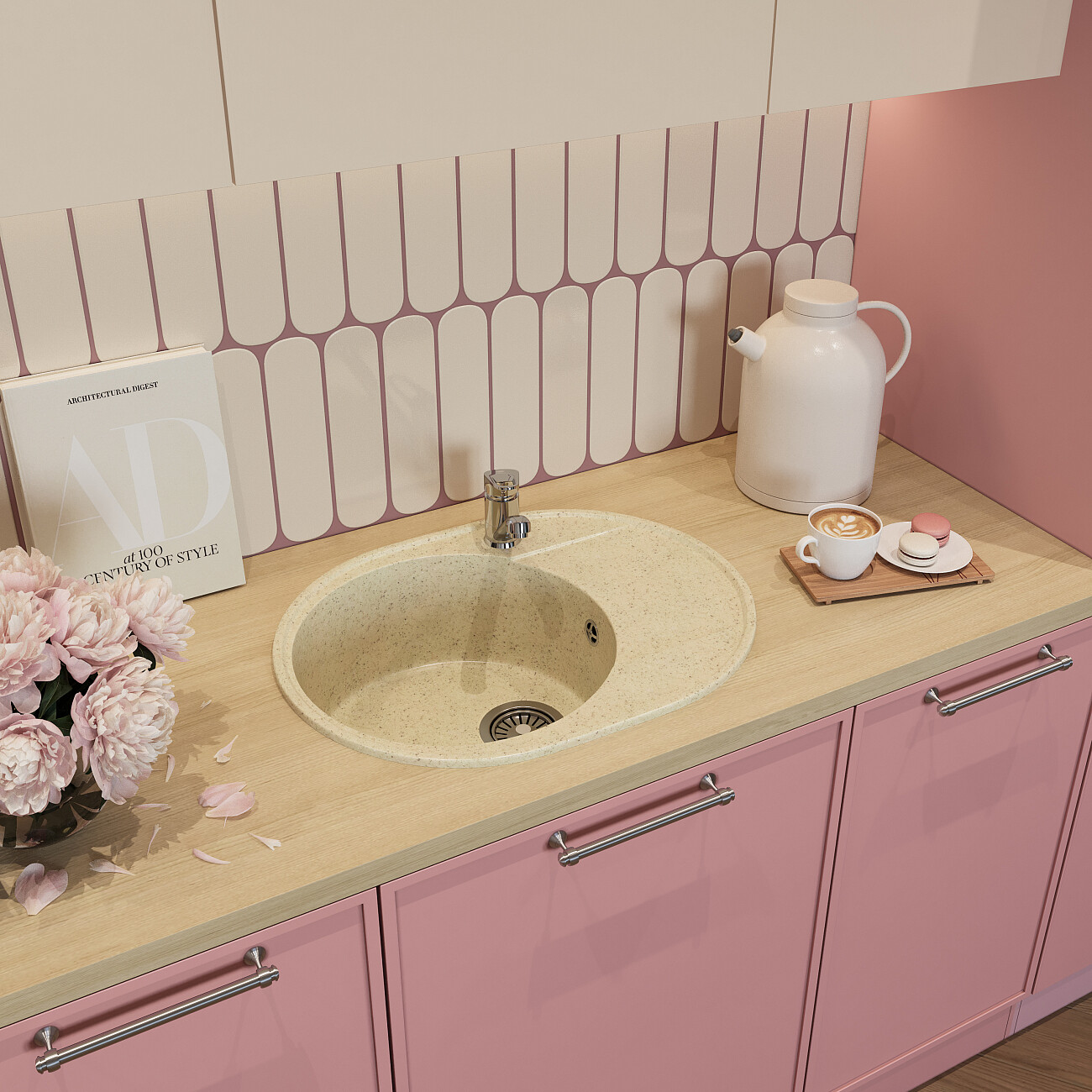 Смеситель для кухни однорычажный хром Domaci "Равенна" D11-000cr - изображение 3