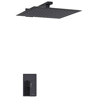 Душевой комплект для душа черный Wasserkraft A20219 SET2210