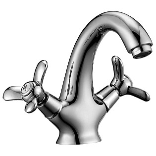 Смеситель для раковины хром Rossinka Q02-61