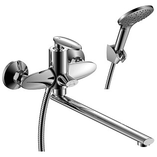 Смеситель для ванны универсальный хром Rossinka RS30-32