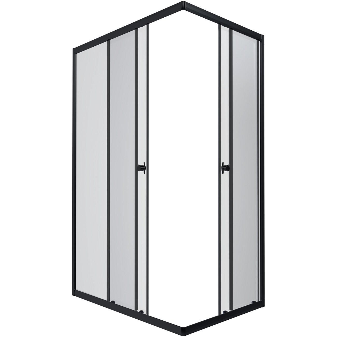 Душевой уголок прямоугольный 80х120 см черный Diwo "Углич" Щ0000055593 - изображение 9
